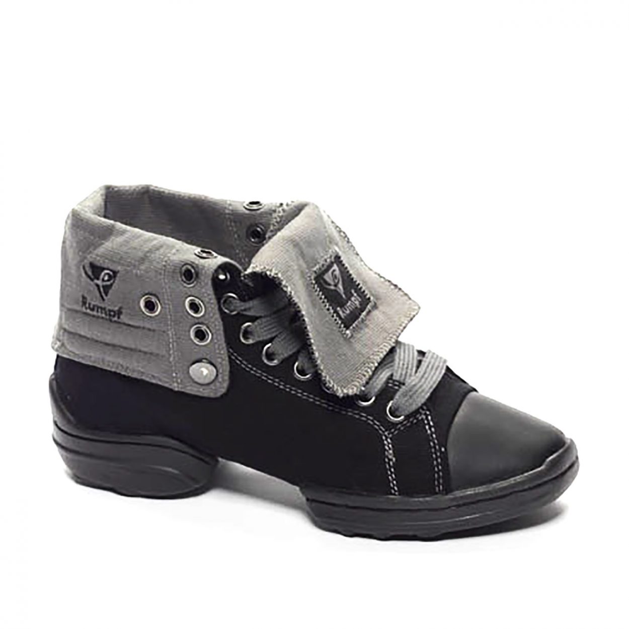 Rumpf 2 Star Sneaker Black & Grey Tappers and Pointers